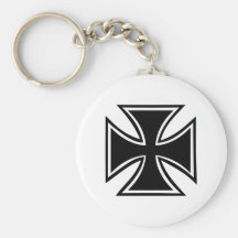 Iron cross key chains