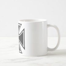 Iron cross mug