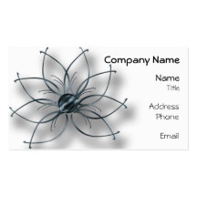 Iron Daisy Business Card Template