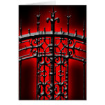Iron Fence Halloween Invitation Card cards