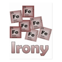 Irony Post Cards