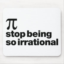 Irrational Pi Mouse Pad