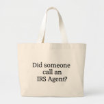 IRS Agent Tote Bag