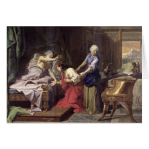 Isaac Blessing Jacob, 1692 cards