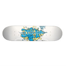 ISLAM GRAFFITI BOARDS SKATE BOARD