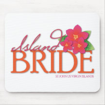 Island Bride St John Mouse Pads