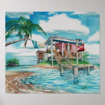 Island Getaway Posters