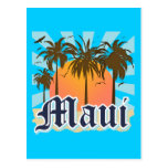 Island of Maui Hawaii Souvenir Postcards