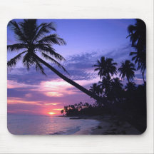 Island Sunset Mouse Mats