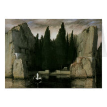 Isle of the Dead, third version by Arnold Bocklin Greeting Card