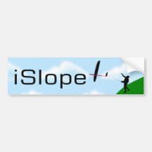 iSlope R/C Slope Soaring Bumper Stickers