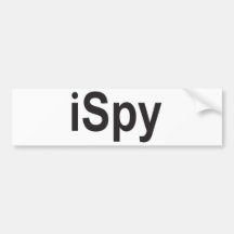 iSpy Bumper Stickers