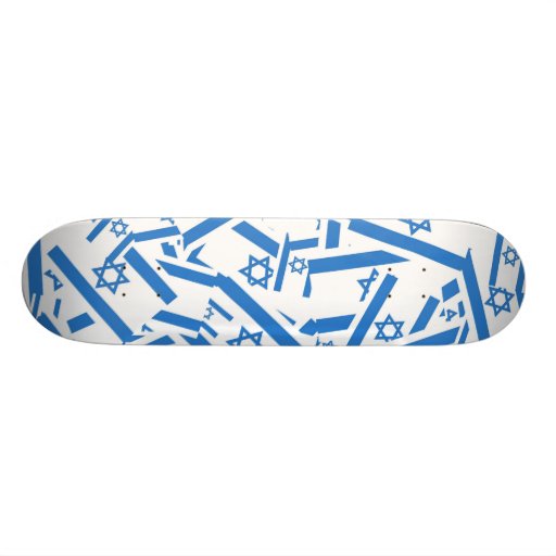 Israel Collage Skate Board Deck