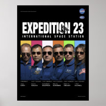 ISS Expedition 23 Mission Poster
