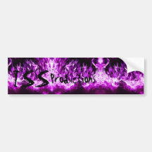 ISS on Fire Bumper Sticker