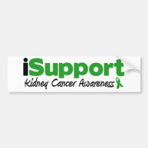 iSupport Kidney Cancer Bumper Stickers