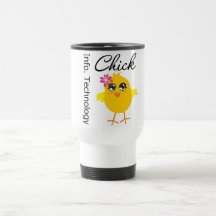 IT (Information Technology) Chick Coffee Mug