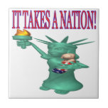 It Takes A Nation Ceramic Tiles