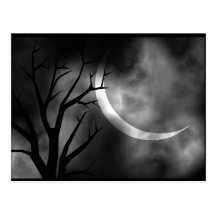 It was a dark and stormy night postcard
