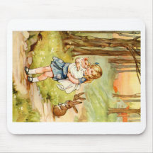 IT WAS A FRIGHTFULLY UGLY BABY MOUSEMATS