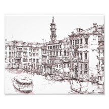Italian architecture drawings photo art