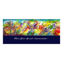 ITALIAN CARNIVAL Masquerade Ball,Dance and Music Personalized Announcement