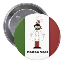 Italian Chef #1 Button