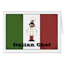 Italian Chef #1 Card