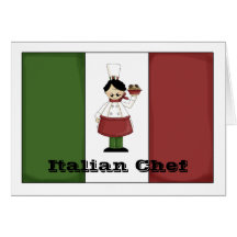 Italian Chef #3 Card
