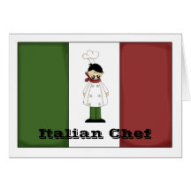 Italian Chef #5 Card