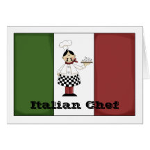 Italian Chef #7 Card