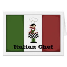 Italian Chef #8 Card