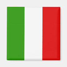 Italian Flag Magnets
