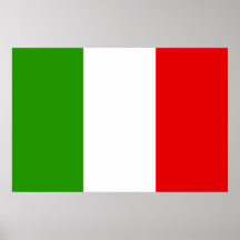 Italian Flag Posters