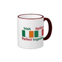 Italian Irish - Perfect Together! Coffee Mugs