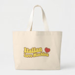 Italian Love Machine Canvas Bags