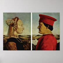 Italiano: Ritratto Di Federico Da Montefeltro, Bat Print