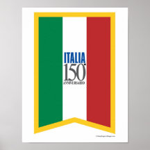 Italy 150 Art Print