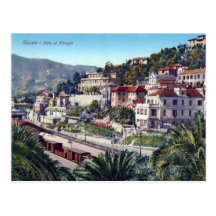 Italy,  Alassio, Railway station Postcards