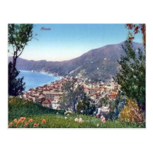 Italy,  Alassio, Town and Bay Postcards