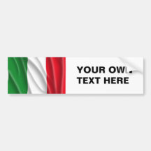 ITALY BUMPER STICKERS