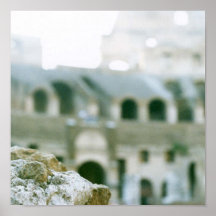 Italy - Coliseum detail poster