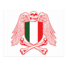 Italy Crossbones Post Cards