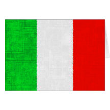 ITALY FLAG GREETING CARDS