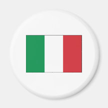 Italy FLAG International Fridge Magnet