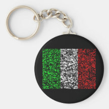 Italy - Flag Key Chain