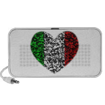 Italy Heart Laptop Speaker