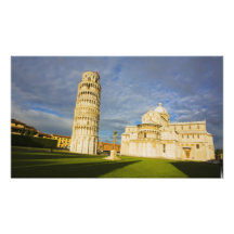 Italy, Pisa, Duomo and Leaning Tower, Pisa, 2 Photo Art