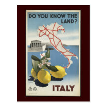 Italy Postcard