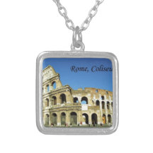 Italy Rome Coliseum (new) (St.K) Personalized Necklace